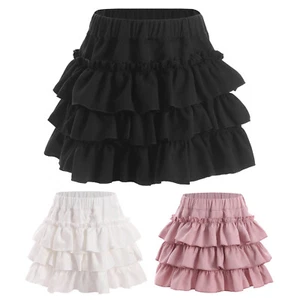Kids Girls Miniskirt Birthday Dress Princess Skirt Cute Costume Party Uniform - Picture 1 of 32