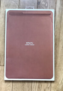 Genuine Apple iPad Pro Leather Sleeve Cover Saddle Brown 10.5 / Air 3 Gen 7 8 9