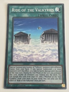 Yu-Gi-Oh! Ride of the Valkyries / Secret Rare - SHVA-EN006 (NM) 1st Edition