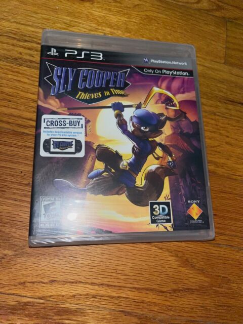 Sly Cooper Thieves In Time, Jogo Original Mídia Física Ps3