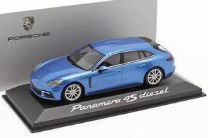 MINICHAMPS 1/43 Porsche Panamera 4S Diesel blue metallic - Picture 1 of 1