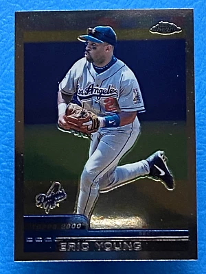2000 Topps Chrome Eric Young #92 - Image 1 of 2