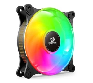 Ventilador CPU Redragon GC-F013 X 3 120mm Estuche ARGB Ventilador Enfriador, 4pin PWM Silencioso - Imagen 1 de 6