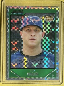2007 Bowman Chrome Green Xfractor #192 Ryan Braun /250 - Picture 1 of 2