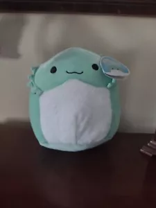 NEU 11 Zoll Abe Squishmallow Bartagame grün & blau Kellytoy Plüsch 2021 Neu mit Etikett - Bild 1 von 4