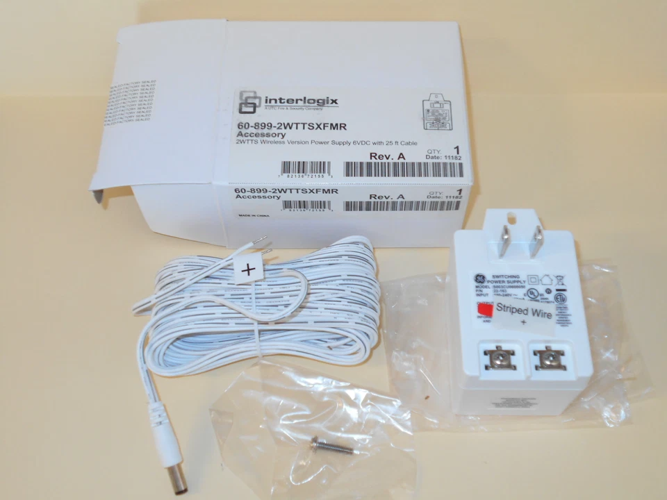 Interlogix Power Supply, Simon XT/XTi Talking Touch Screen, Read Descrip B4 Buy!