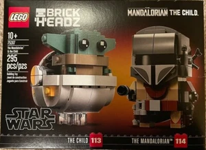 LEGO BrickHeadz Star Wars The Mandalorian & Child 75317 Building Kit  - Picture 1 of 2