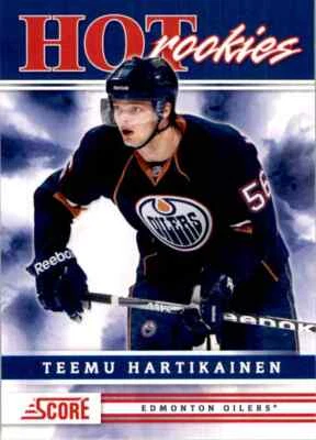 2011-12 Score Hot Rookies Teemu Hartikainen RC #511 - Image 1 of 2