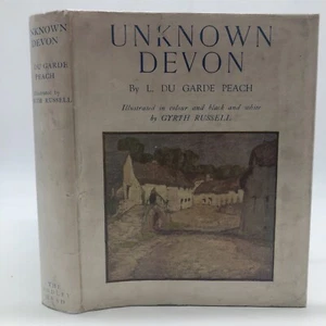 Unknown Devon by L.Du Garde Peach, 1927 First Edition, Illustrated Gyrth Russell - Picture 1 of 14