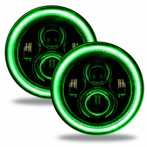 Faros LED de alta potencia Oracle Lighting verde 7" bisel negro 5769-004 - Imagen 1 de 2
