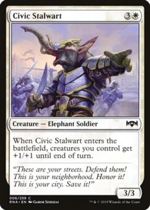 Civic Stalwart [Ravnica Allegiance] Magic MTG Mint - Picture 1 of 6