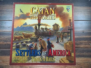Catan Histories: Settlers of America Trails to Rails juego de mesa completo - Imagen 1 de 4