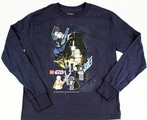 LEGO STAR WARS "Darth Vader and Friends" Blue Boys TShirt (Size: XL) *NEW* - Picture 1 of 1
