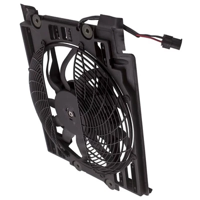 Conjunto de ventilador condensador de aire acondicionado para BMW 525i 530i 2001-2003 528i 1999-2000 QME Foto 1 de 4