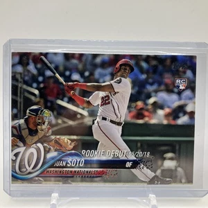 JUAN SOTO ROOKIE DEBUT ~ 2018 TOPPS CHROME UPDATE RC #HMT98 - Bild 1 von 6