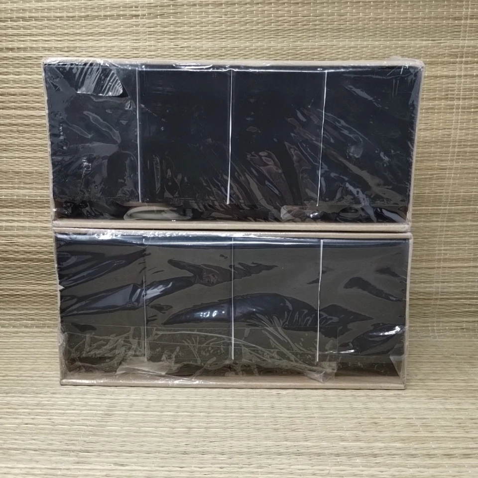 Ikea Brennasen- Pack of 4 Furniture Legs- 3 7/8” Stained Black 202.996.88