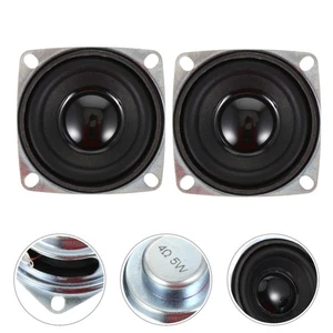 2pcs DIY Audio Magnetic Full Frequency Speaker 4 Euro Square Speaker - Picture 1 of 12