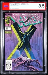 1989 Marvel Comics THE UNCANNY X-MEN #251 PSA 8.5 VF+ - Picture 1 of 2