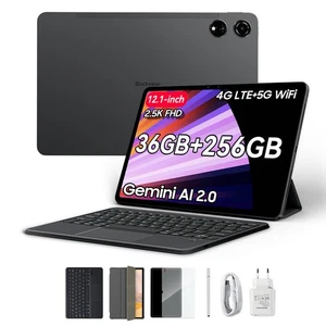 Blackview MEGA 3 Android Tablet 12 Inch 2.5K 36GB+256GB Gemini AI 2.0 & Keyboard - Picture 1 of 9