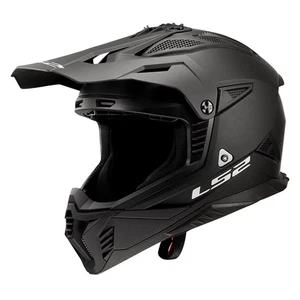 LS2 Matte Black Gate II Solid Helmet 708-1013 - Picture 1 of 7