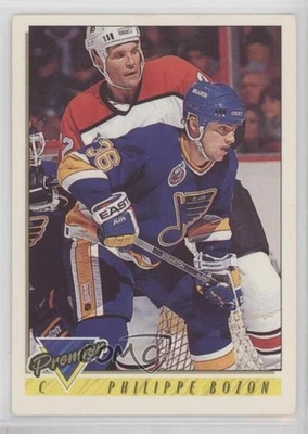1993-94 O-Pee-Chee Premier Philippe Bozon #68 - Image 1 of 2