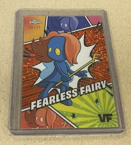 Topps Chrome VeeFriends Fearless Fairy Manga Speckle Orange Refractor #'ed 06/25 - Picture 1 of 1