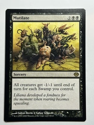 Mutilate Duel Decks: Anthology 55 Regular MTG Card LP-NM - Image 1 of 2