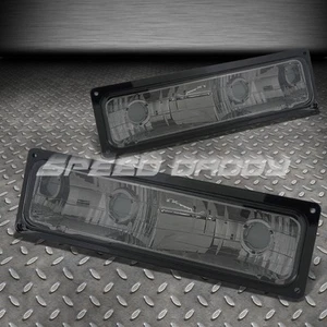 FITS 1988-1998 GMC SIERRA/SUBURBAN C/K 1500/2500/3500 SMOKE TINT BUMPER LIGHTS - Foto 1 di 2