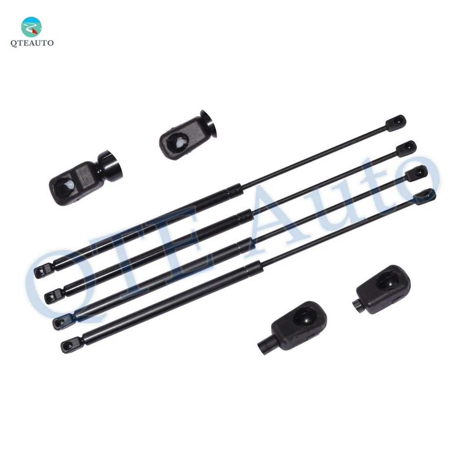 Juego de 4 soportes de elevación de escotilla delanteros-traseros para Saab 9-3 2001-2003 Foto 1 de 4