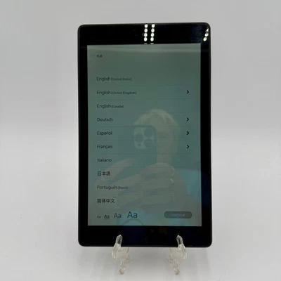 Amazon Fire 7 Tablet 7” Display Wi-Fi 8GB Black Tested Works - Image 1 of 4