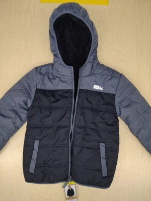 Chaqueta reversible polar/poliéster Eddie Bauer para niño talla 7/8 nueva con etiquetas Foto 1 de 4