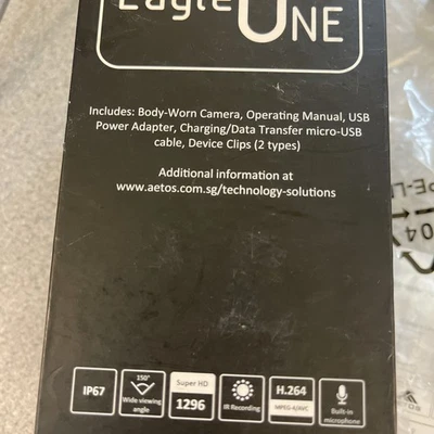 Eagle One Professional Bodycam Super Hd Ip67 Bargain Security Camera Clearance - Image 1 of 4