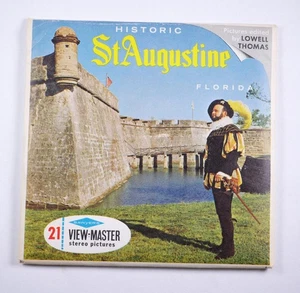 View-Master Historic St Augustine Florida - 3 reel packet A981 - Picture 1 of 4