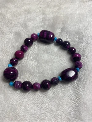 Jay King Mine Finds DTR Rhodonite & Turquoise Bracelet - Image 1 of 4