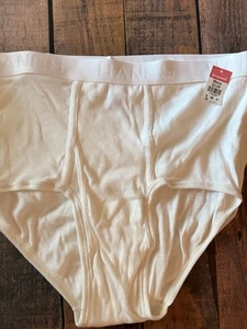 2 pares de calzoncillos blancos Hanes con cintura blanca para hombre talla XL - Imagen 1 de 2