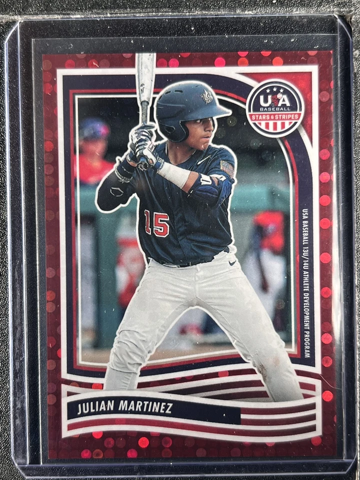 Martinez, Julian - 2024 USA Baseball Stars & Stripes - 114/199 - Image 1 of 1