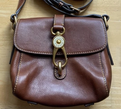 Bandolera Dooney & Bourke Florentina Pequeña Ashley Marrón 8L1086 NA Foto 1 de 4