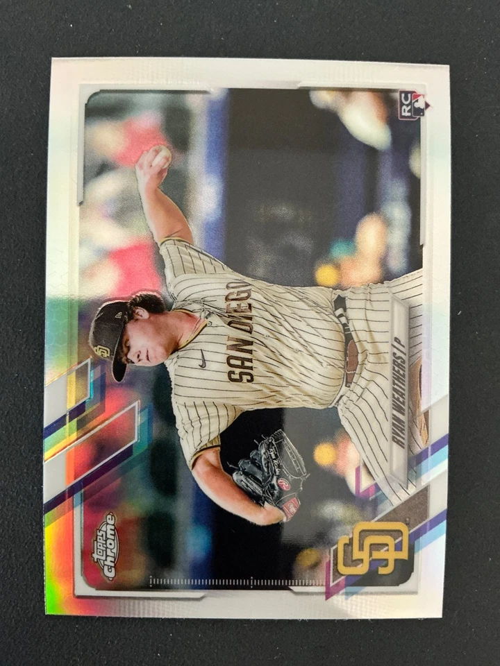 2021 Topps Chrome Base, Prism, Refractor Free Shipping - Image 1 of 1