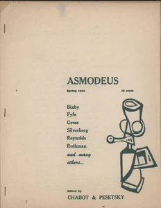 ASMODEUS #3, Frühjahr 1952, SCI-FI Fanzine - sehr guter Zustand - Bild 1 von 1