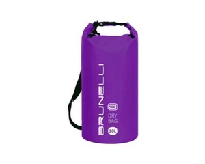 BRUNELLI 10L Dry Bag Wasserdichter Seesack Packsack Trockensack Tragegurt lila - Bild 1 von 4