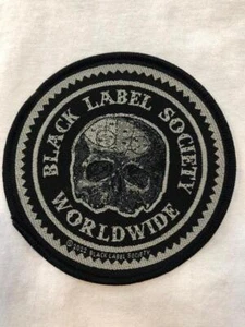 OFFICIAL LICENSED - BLACK LABEL SOCIETY - WORLDWIDE SEW-ON PATCH METAL WYLDE - Picture 1 of 1