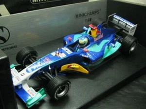 WOW EXTREMELY RARE Sauber C23 Fisichella British GP 2004 1:18 Minichamps - Picture 1 of 4