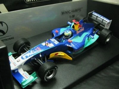 WOW EXTREMELY RARE Sauber C23 Fisichella British GP 2004 1:18 Minichamps - Image 1 of 4