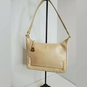 Morris Moskowitz Vintage Ivory Leather Purse - Picture 1 of 5