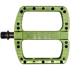 PDX G11 Mountain Bike Pedal MTB Pedal Large Concave Platform Machined Green