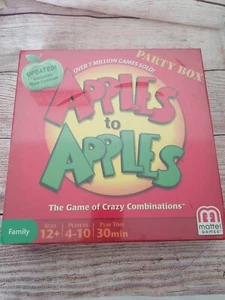 Nuevo juego de fiesta de manzanas a manzanas de fiesta en caja de Mattel. Sellado de fábrica - Imagen 1 de 8