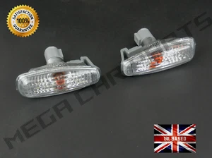 FOR HYUNDAI i30 ELANTRA KIA CEED PAIR FRONT WING SIDE INDICATORS LIGHT CLEAR L+R - Picture 1 of 3