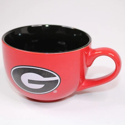 The Memory Company Coffee Mug Georgia Bulldogs 16 oz Red White And Black Cup Mug - Image 1 of 4