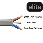 6mm Twin and Earth - Electric Cable Power Wire - 10m