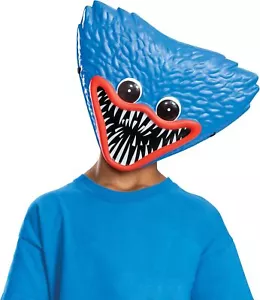 Huggy Wuggy Plastic Mask Poppy Playtime Fancy Dress Halloween Costume Accessory - Picture 1 of 1